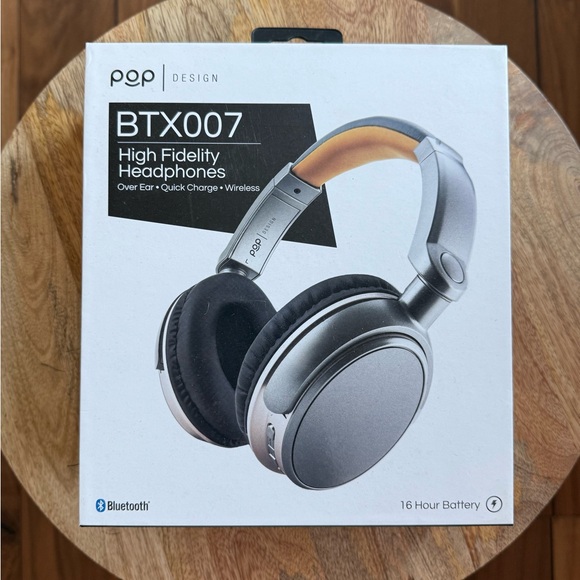 Pop Design Bluetooth Noise Cancelling Headphones